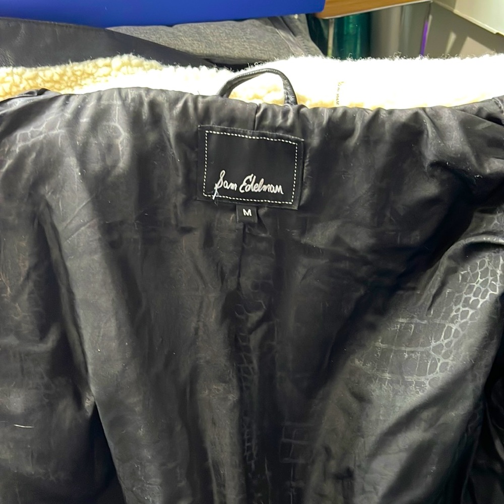 Mint condition biker jacket. Vegan. Great for cold weather. Amazing coat.